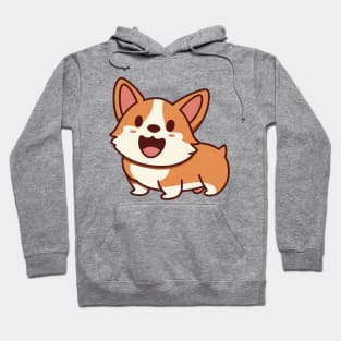 cute corgi kawaii puppy Hoodie